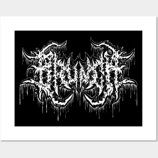 Brunch - Death Metal Logo Posters and Art